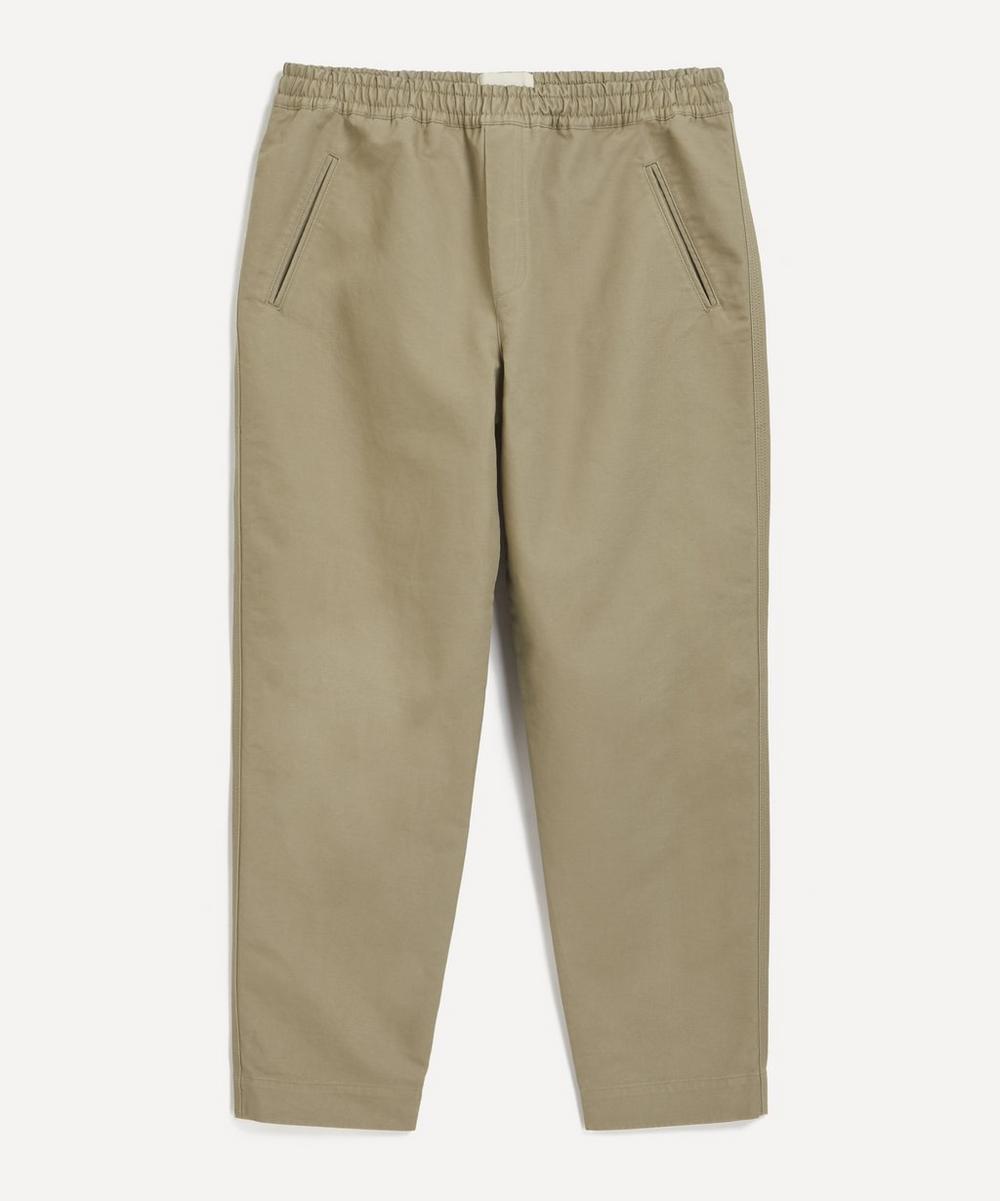 Folk Mens Stone Drawcord Assembly Trousers 30