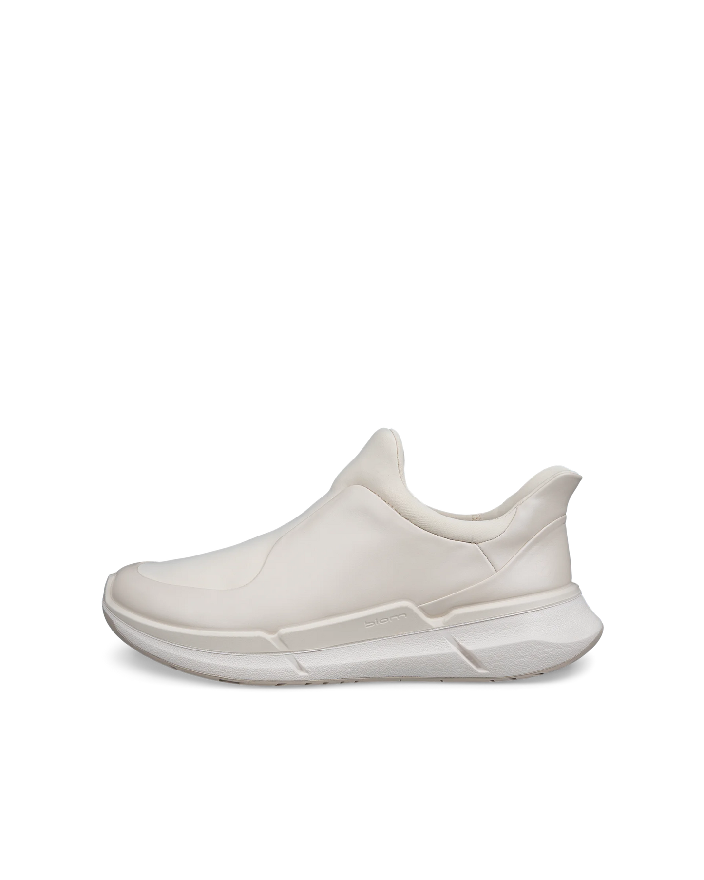 Ecco Biom 2.2 W - Women's Leather Slip-On Trainer - Beige