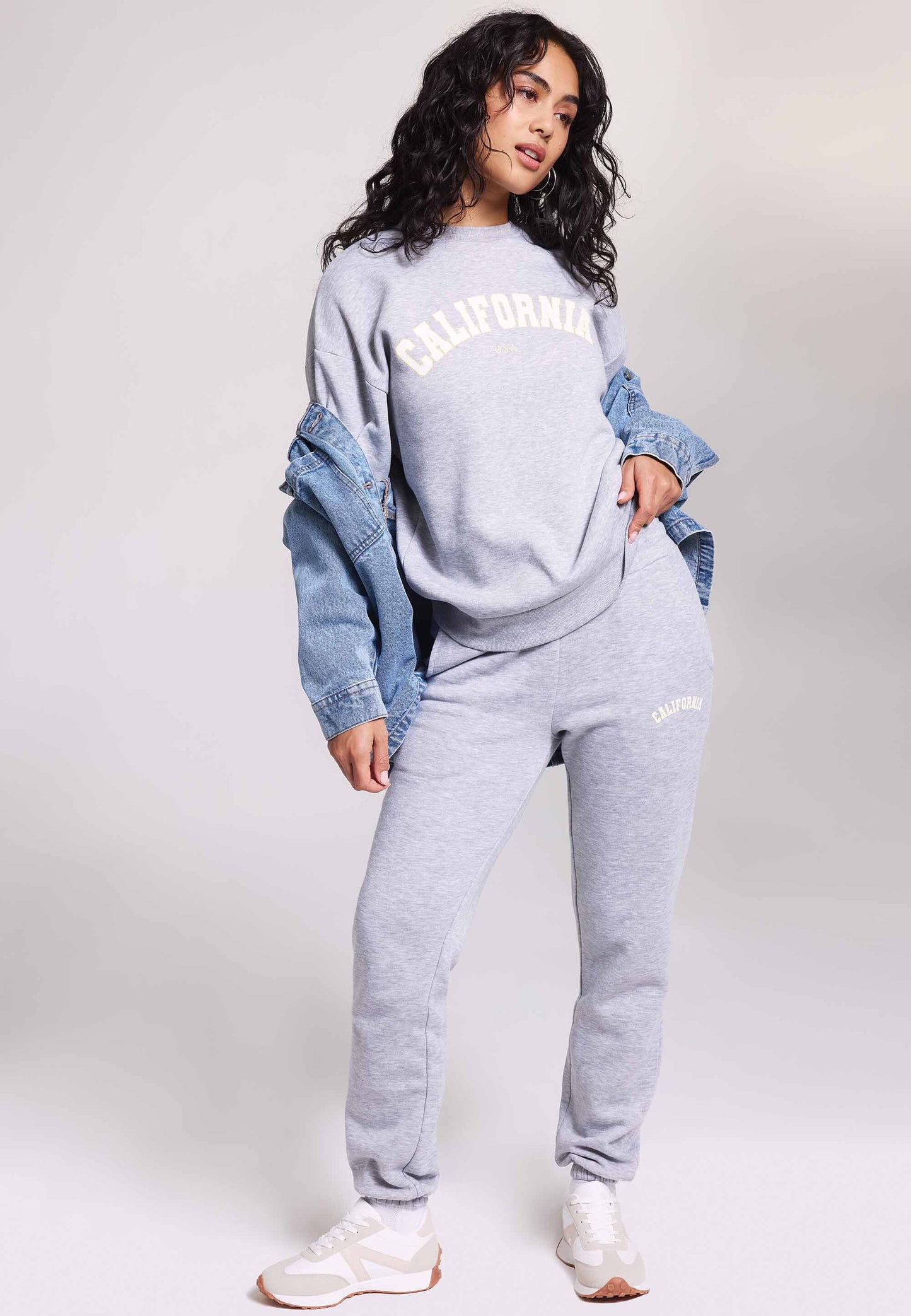 Peacocks Womens Grey California Cuffed Joggers