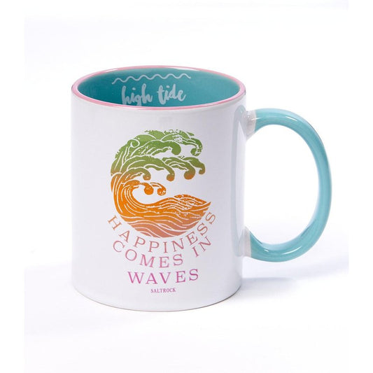 Saltrock Happiness Mug - White