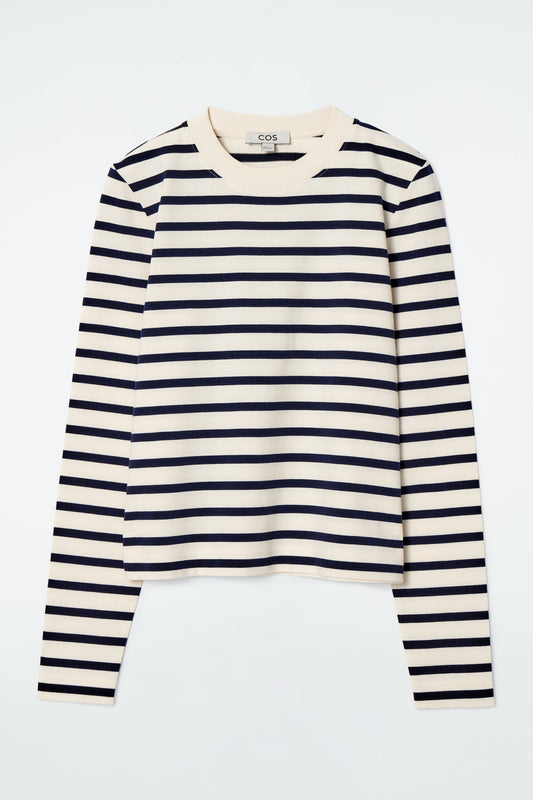 Cos CLEAN CUT REGULAR LONG-SLEEVED T-SHIRT