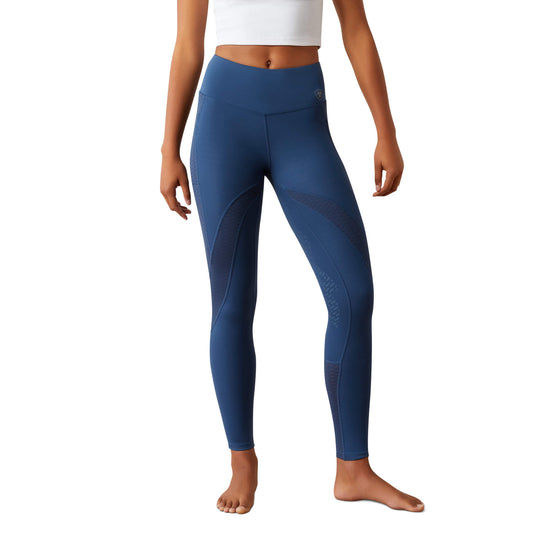 Ariat Women's Ascent Half Grip TightRiding Breech in Dark Denim