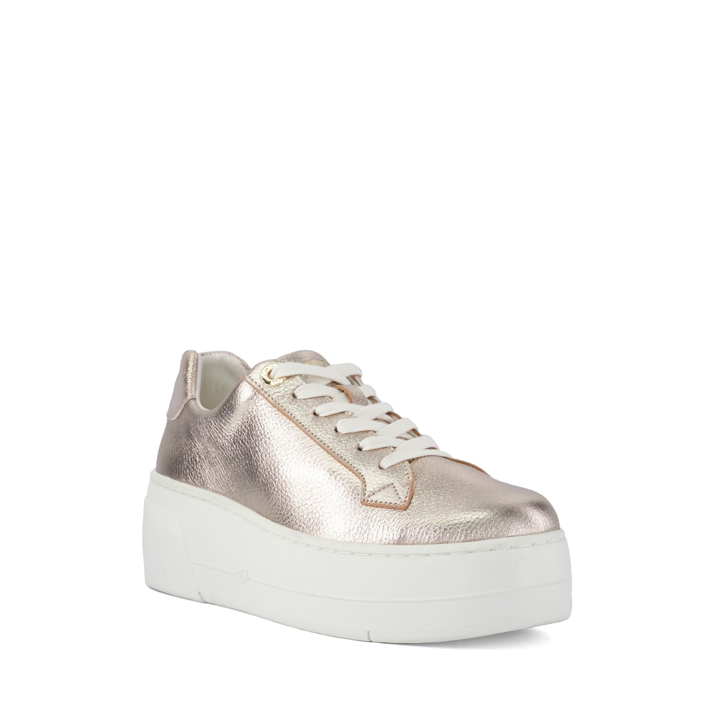 Dune Episode Lace Up Flatform Trainers