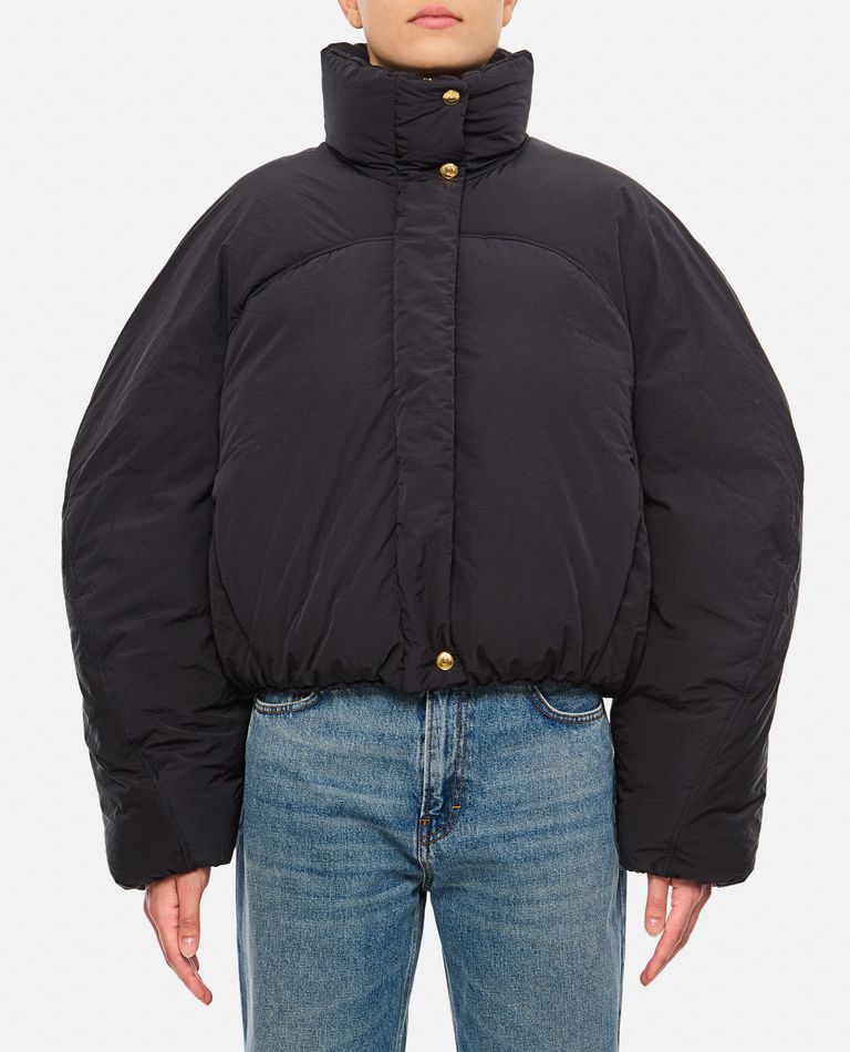 Jacquemus La Doudoune Courte Caraco Puff Jacket Black