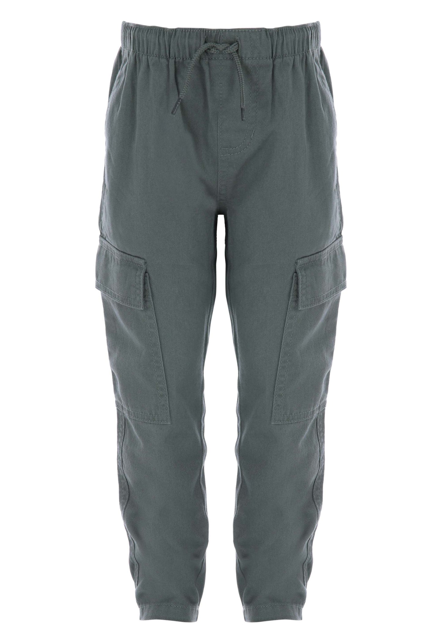 Peacocks Younger Boys Khaki Woven Twill Cargo Trousers