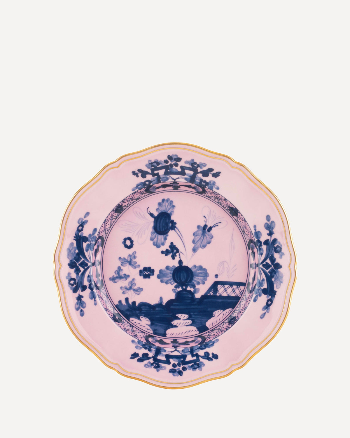 GINORI 1735 | Oriente Italiano Collection porcelain flat Plate | unisex | UNI