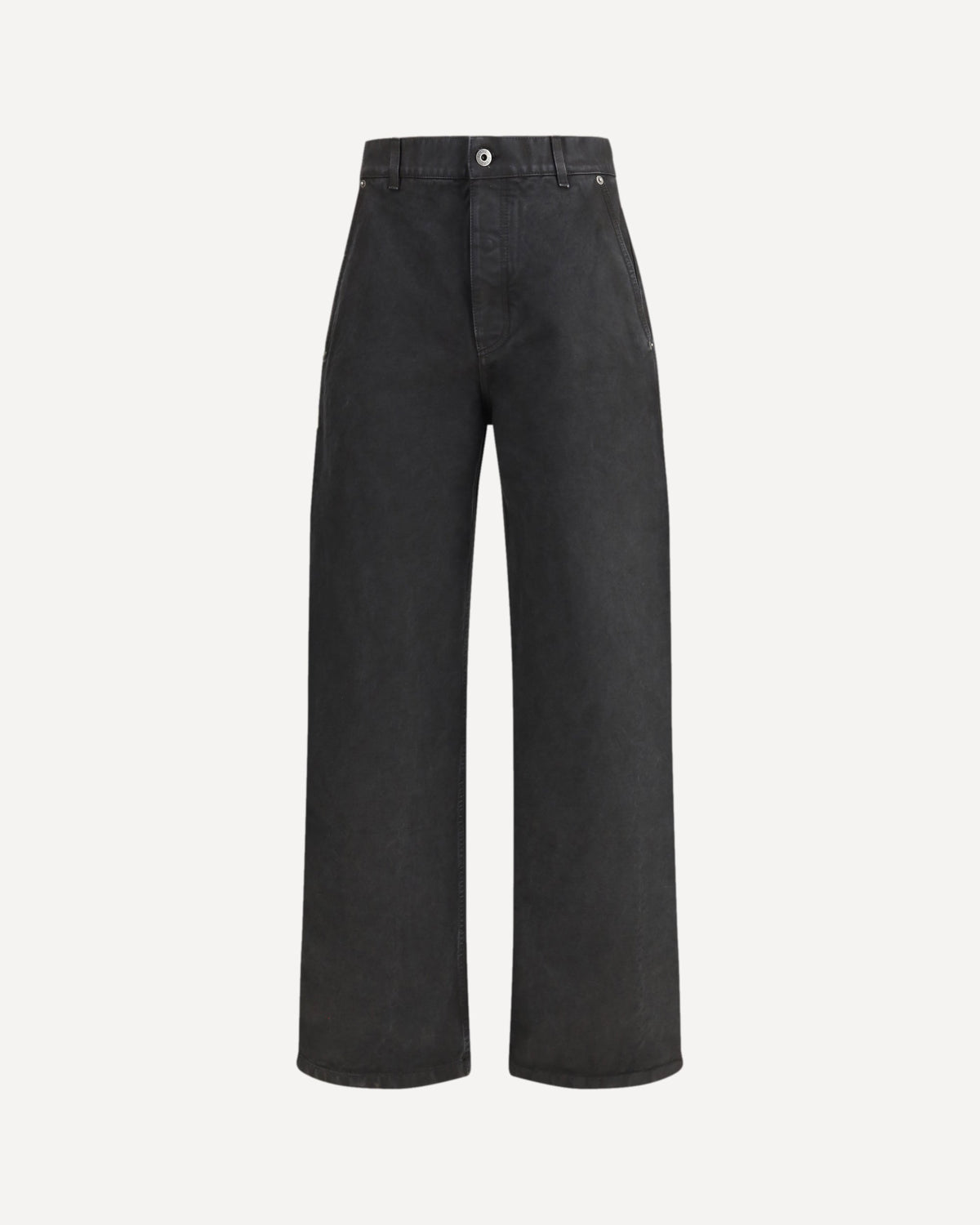 LOEWE | Baggy Jeans with a decorative single belt detail | Male | 48