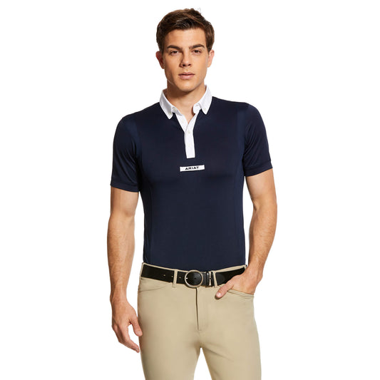 Ariat Men's TEK Show Shirt in Show Navy