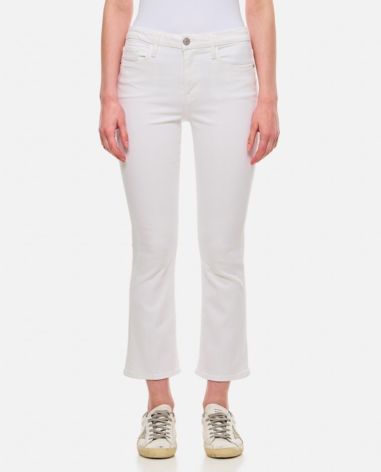 Frame Le Crop Mini Boot White