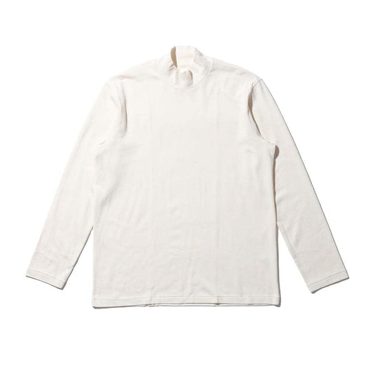 Anatomica Mock Neck Tee L/S Natural