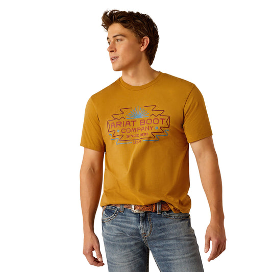 Ariat Men's Amigo T-Shirt in Harvest Gold