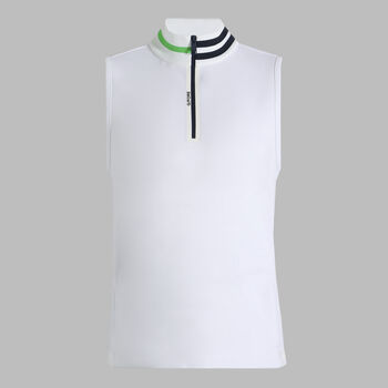 G Fore Double Knit Piquã Gilet-Snow