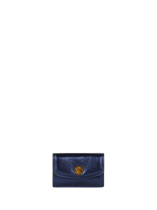 Etro Laminated Leather Coin Purse