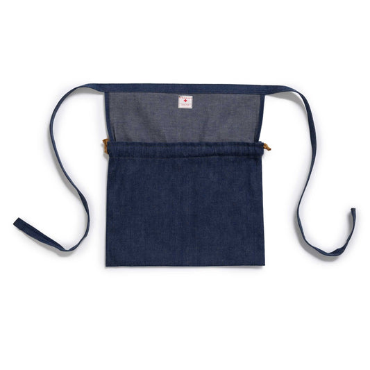 The Real McCoy's Denim Apron Bag Indigo