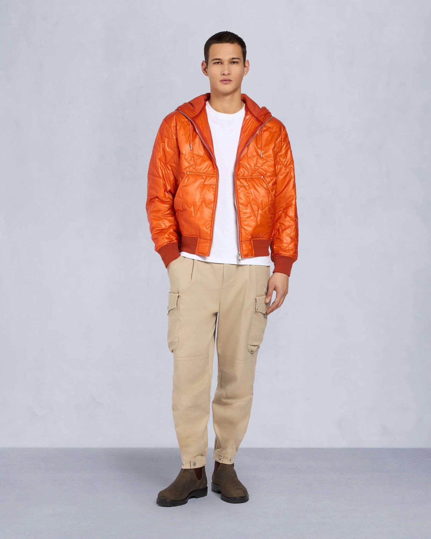 Moose Knuckles LEAF QUILT BOMBER JACKET-ALERT-M