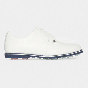 G Fore Women's Gallivanter Pebble Leather Golf Shoe-Snow