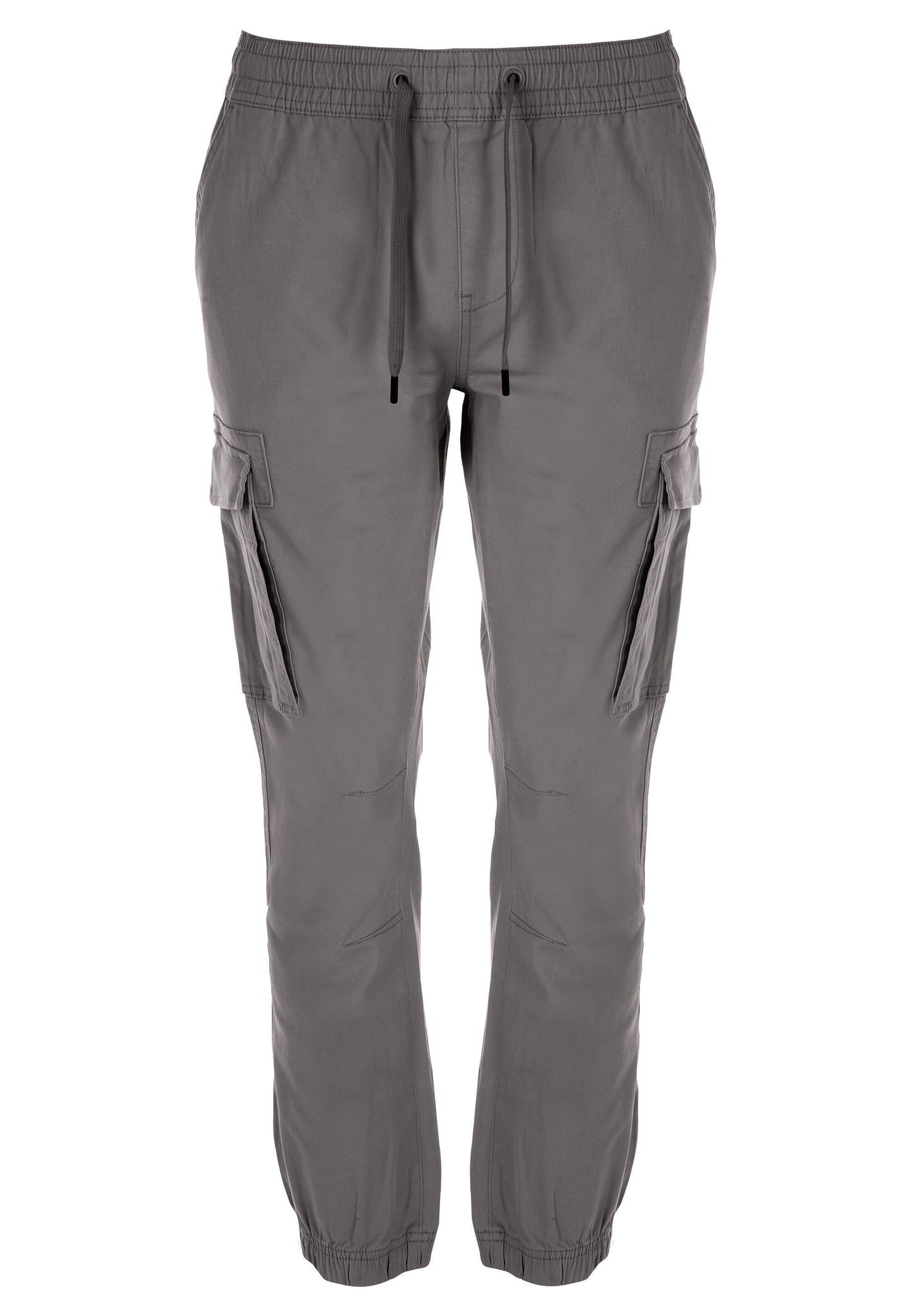 Peacocks Mens Mid Grey Cargo Cuff Trousers