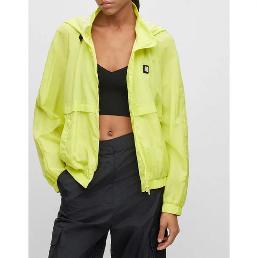 Hugo Boss Women's Fedara-1 Jacket - Yellow - Size: 10