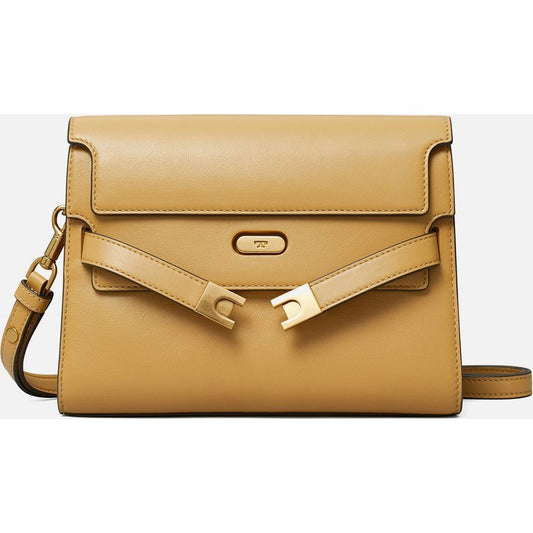 Tory Burch Women's Lee Radziwill Shoulder Bag - Dark Sand - One Size