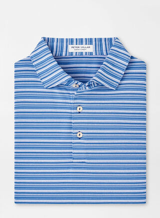 Peter Millar Atrium Performance Jersey Polo-Sailor Blue