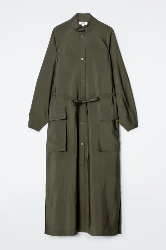 Cos UTILITY BELTED SHIRT DRESS