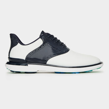 G Fore Men's Gallivan2R Saddle Golf Shoe-Snow / Twilight
