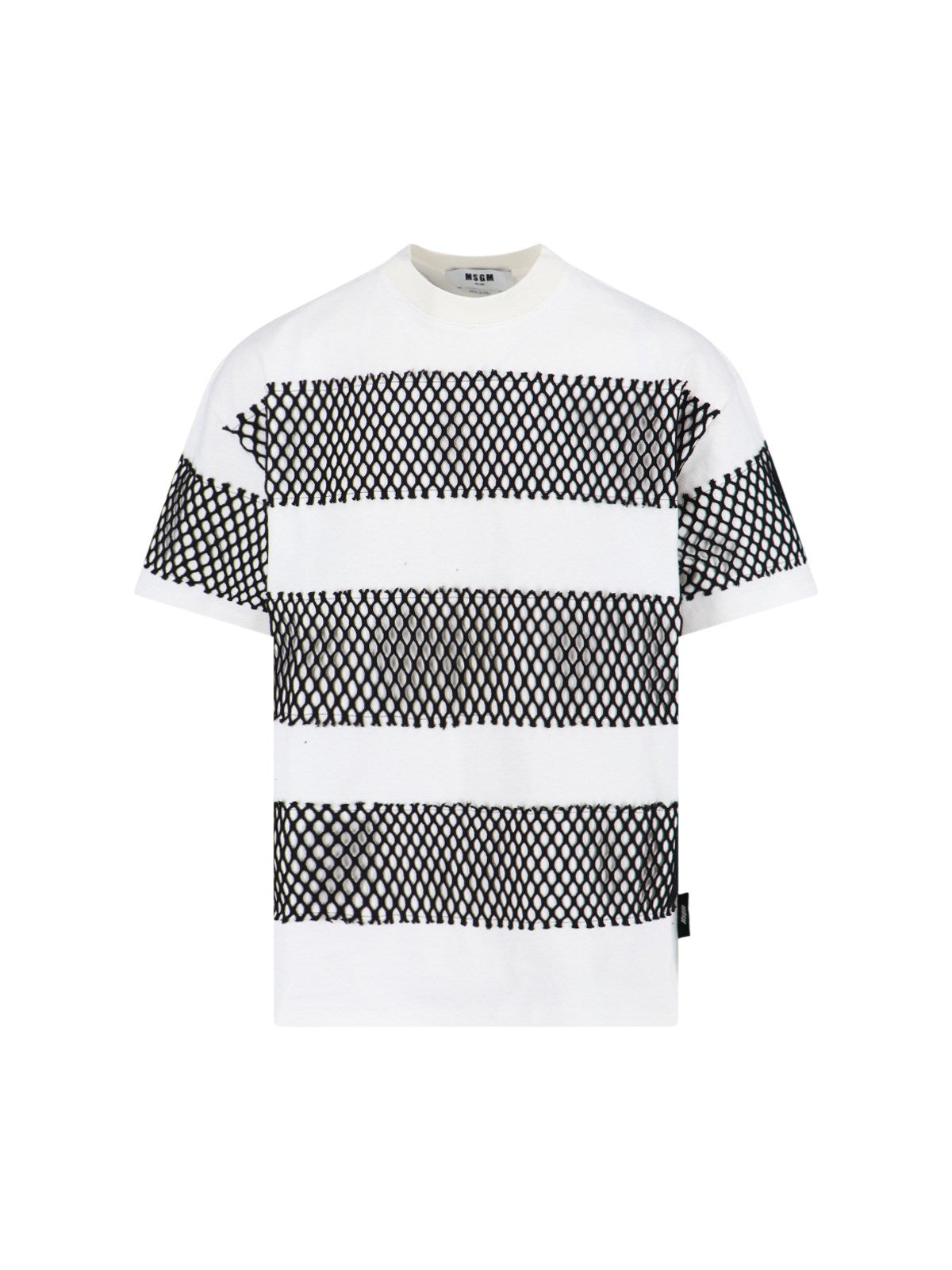 Msgm Stripe T-Shirt