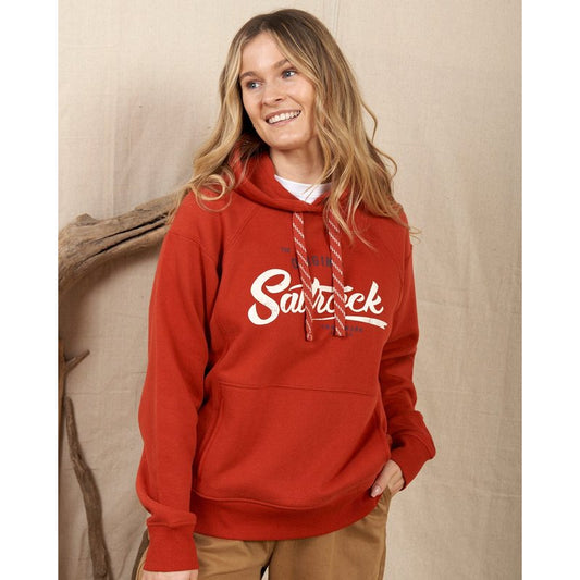Saltrock Womens Recycled Pop Hoodie - Red - Size: 10