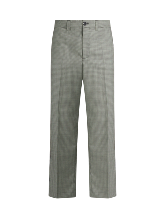 Etro Wool Houndstooth Trousers