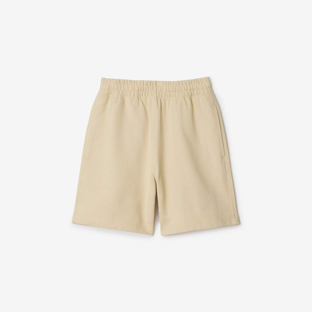 Burberry Check Label Cotton Shorts