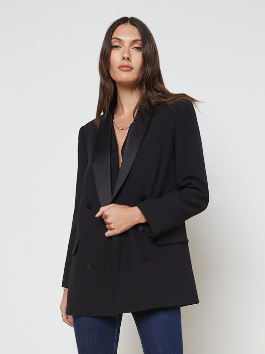 L'AGENCE Jayda Blazer In Black