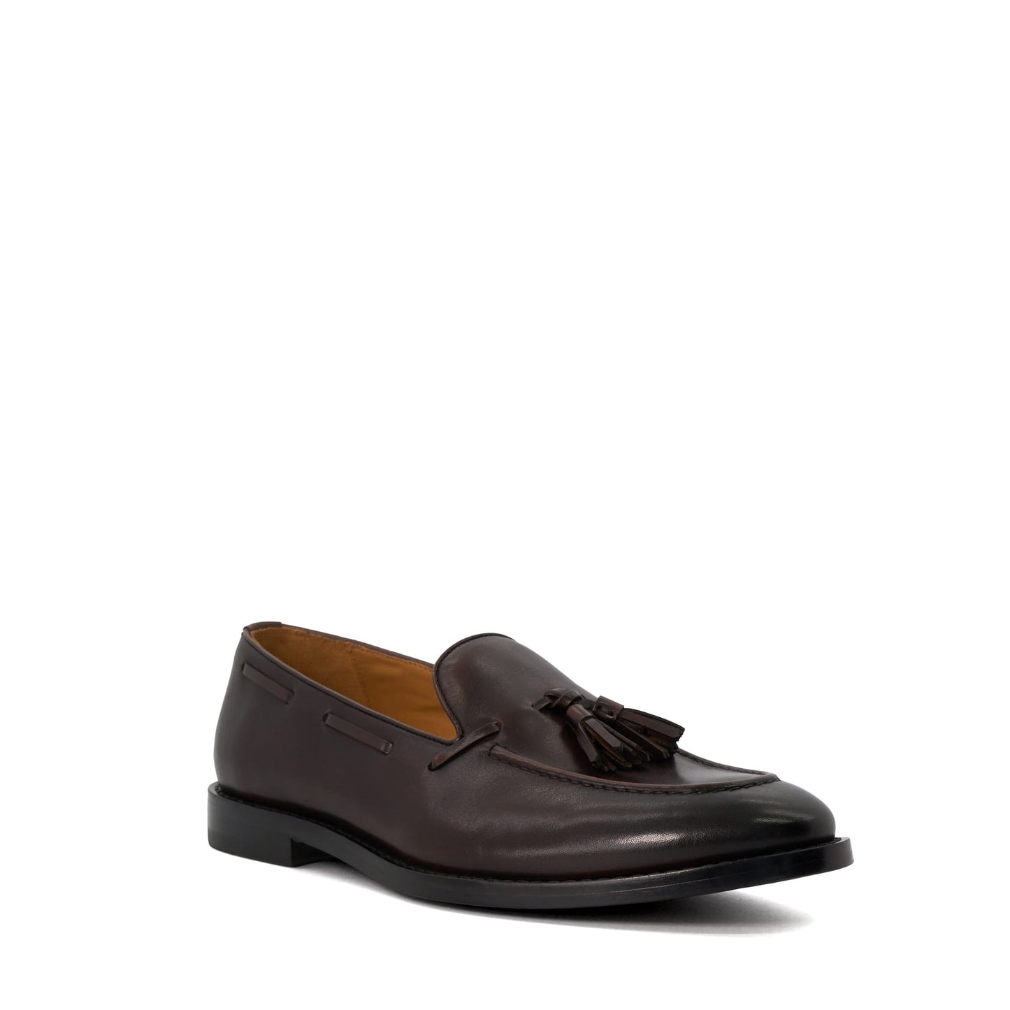 Dune Sanders Tassel-Trimmed Loafers