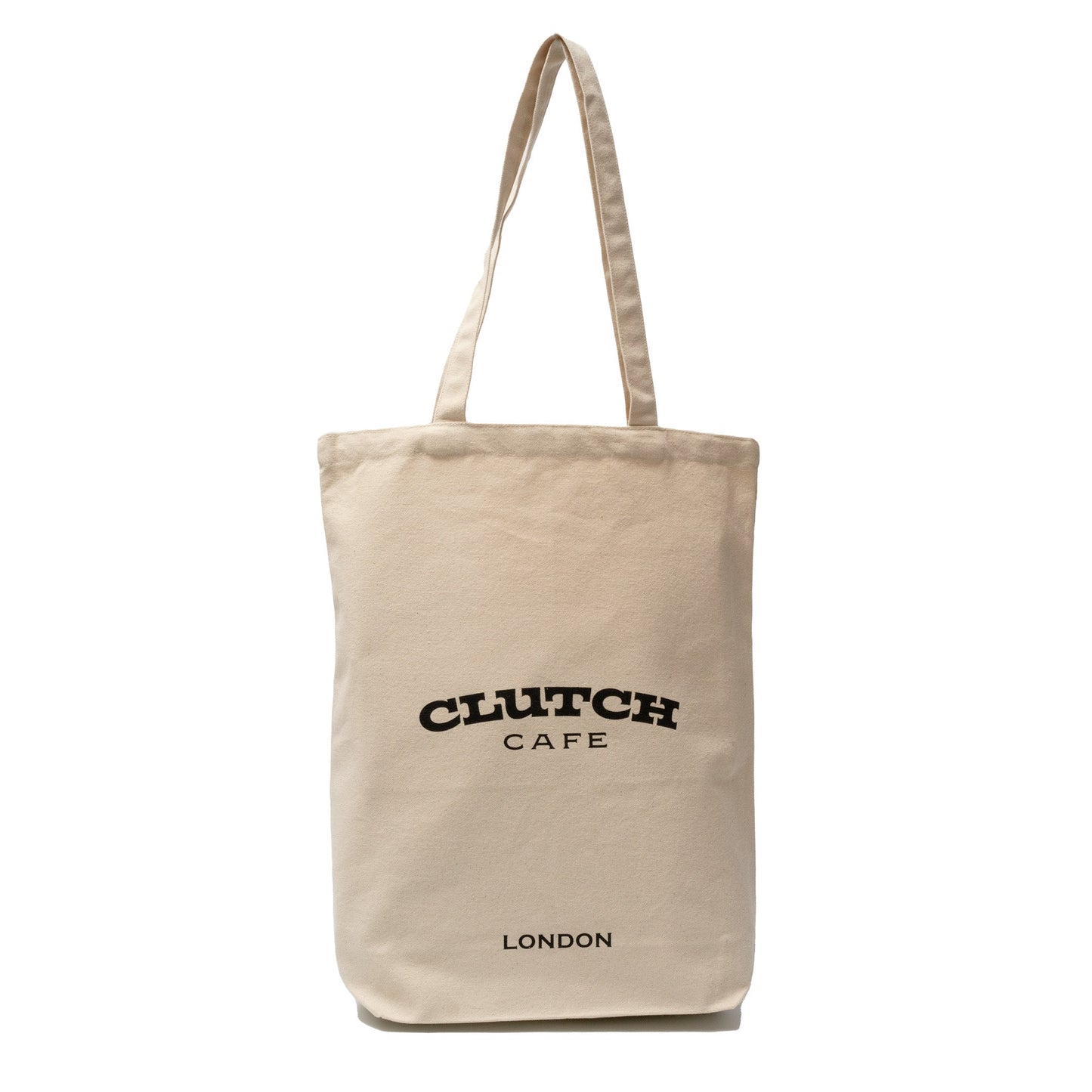 Clutch Cafe Cotton Canvas Tote Bag Ecru