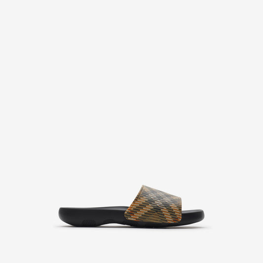 Burberry Check Dive Slides