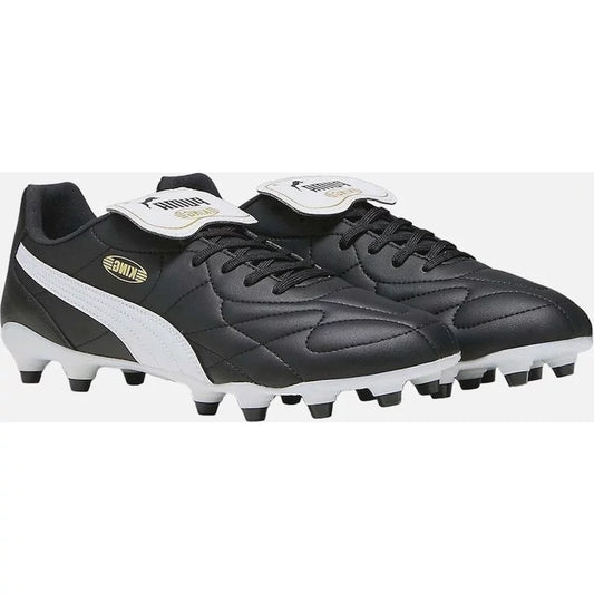 Men's Puma Mens King Top Firm Ground Football Boots - Black/Multi - Size: 6