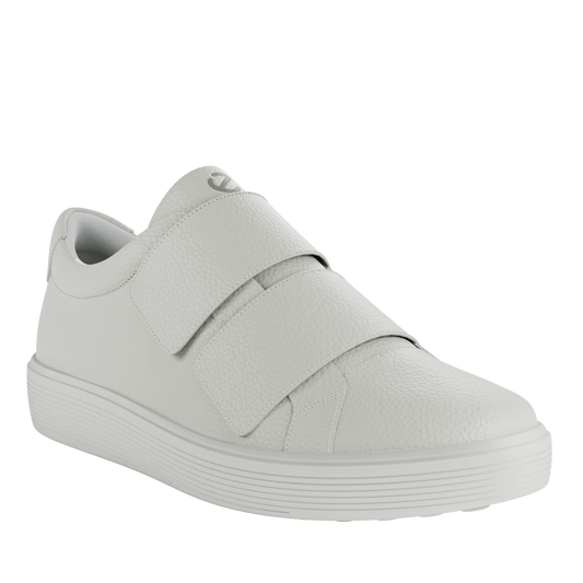 Ecco Soft 60 W - Women's Leather Trainer - White