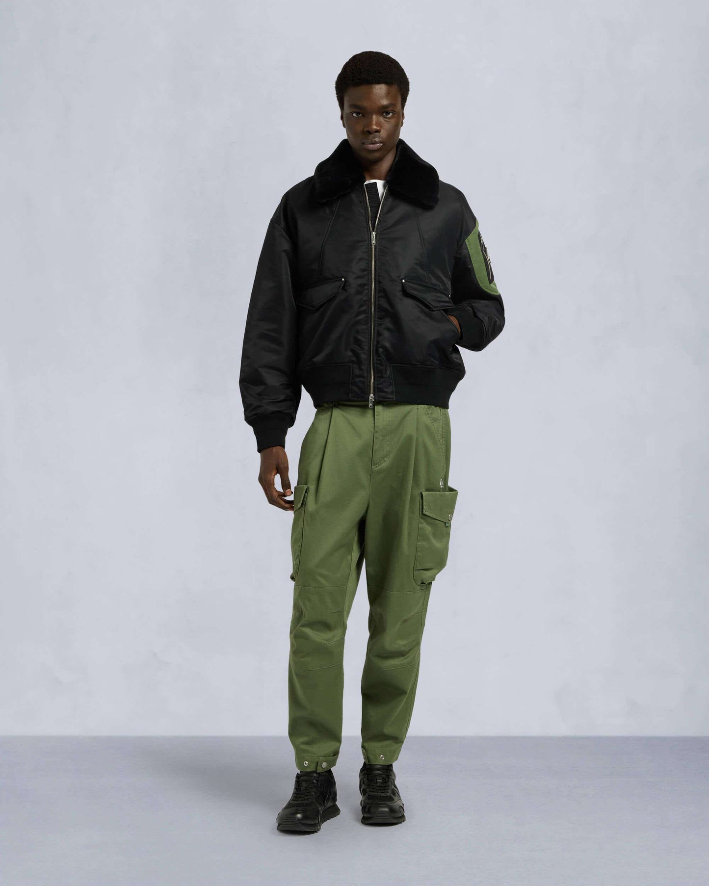 Moose Knuckles LUDO BOMBER JACKET-Black-M