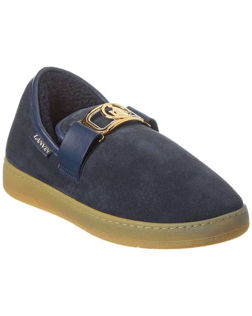 Lanvin Cosy Suede Slipper