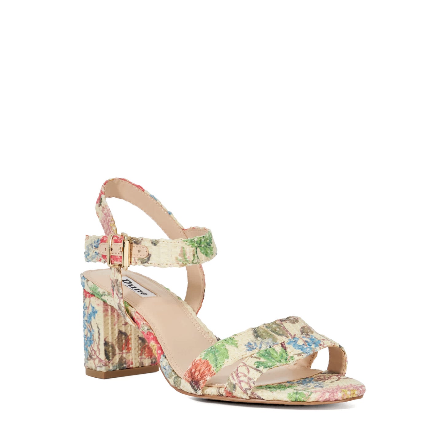 Dune Wf Merisa Wide-Fit Block-Heel Sandals