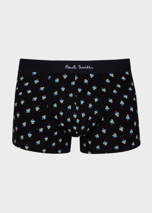 Paul Smith 'Robot' Print Boxer Briefs Multicolour