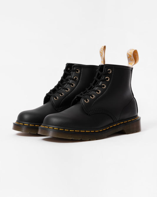 Dr Martens 101 Vegan Felix Womens Ankle Boots Colour: Black