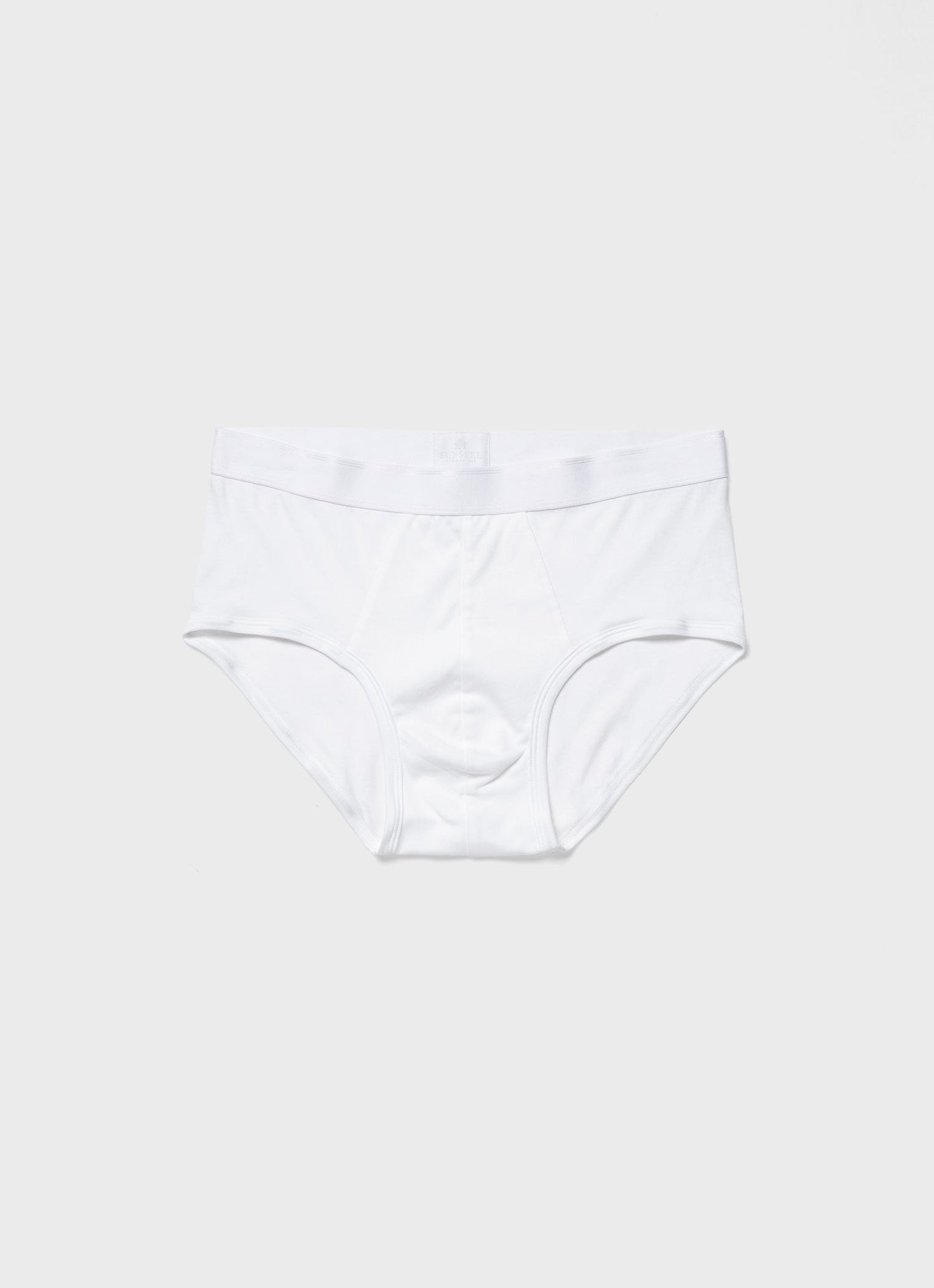 Sunspel Men's Sea Island Cotton Briefs in White