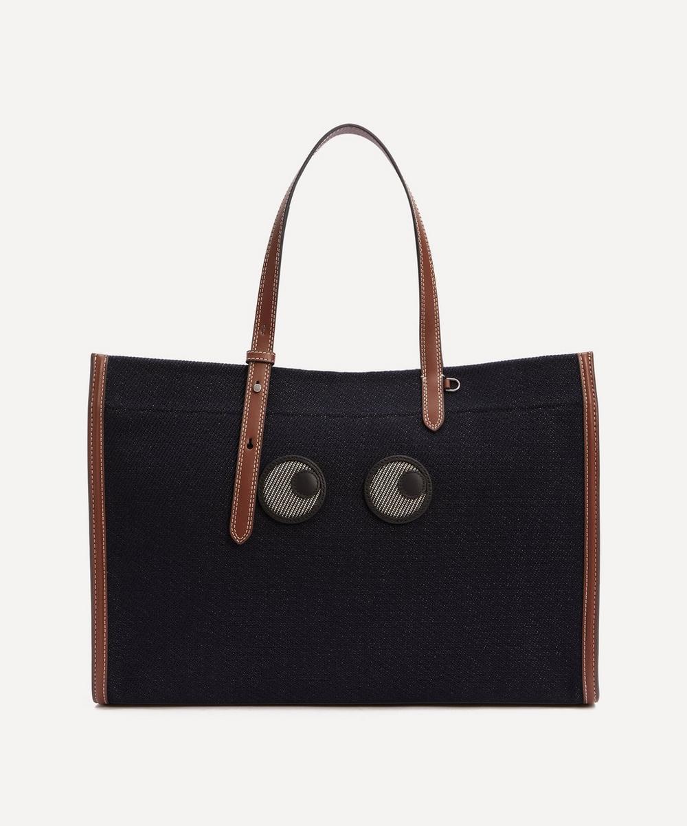 Anya Hindmarch Women's E/W Eyes Tote Bag Navy Luxury Christmas Gift / Present