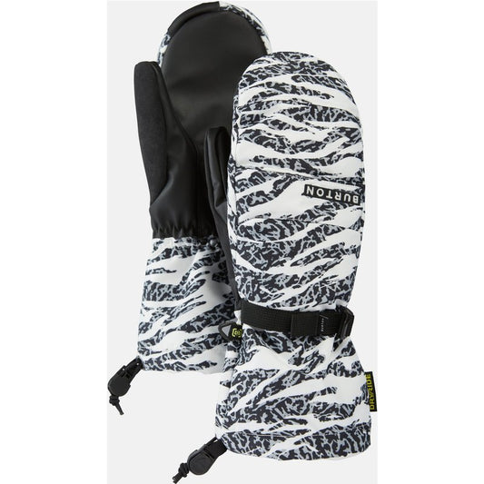 Burton Women's Profile Mittens, Zebra Camo, M
