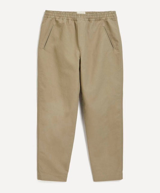 Folk Mens Stone Drawcord Assembly Trousers 30