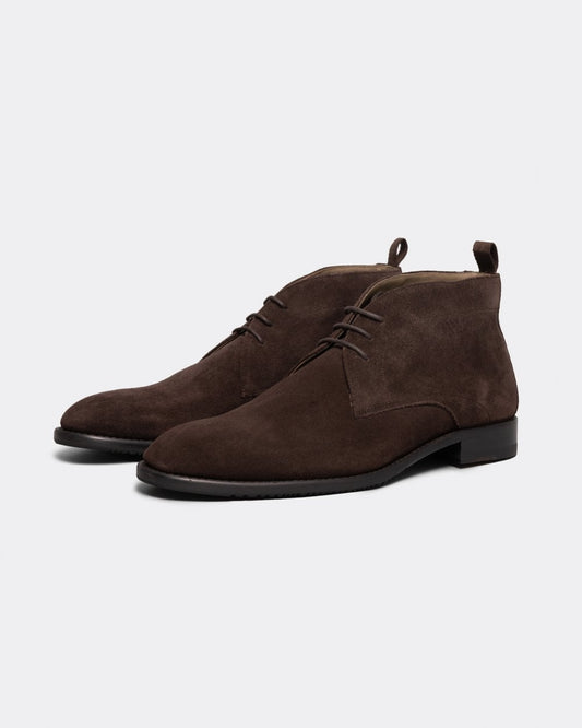 Oliver Sweeney Farleton Suede Mens Chukka Boot Colour: Chocolate