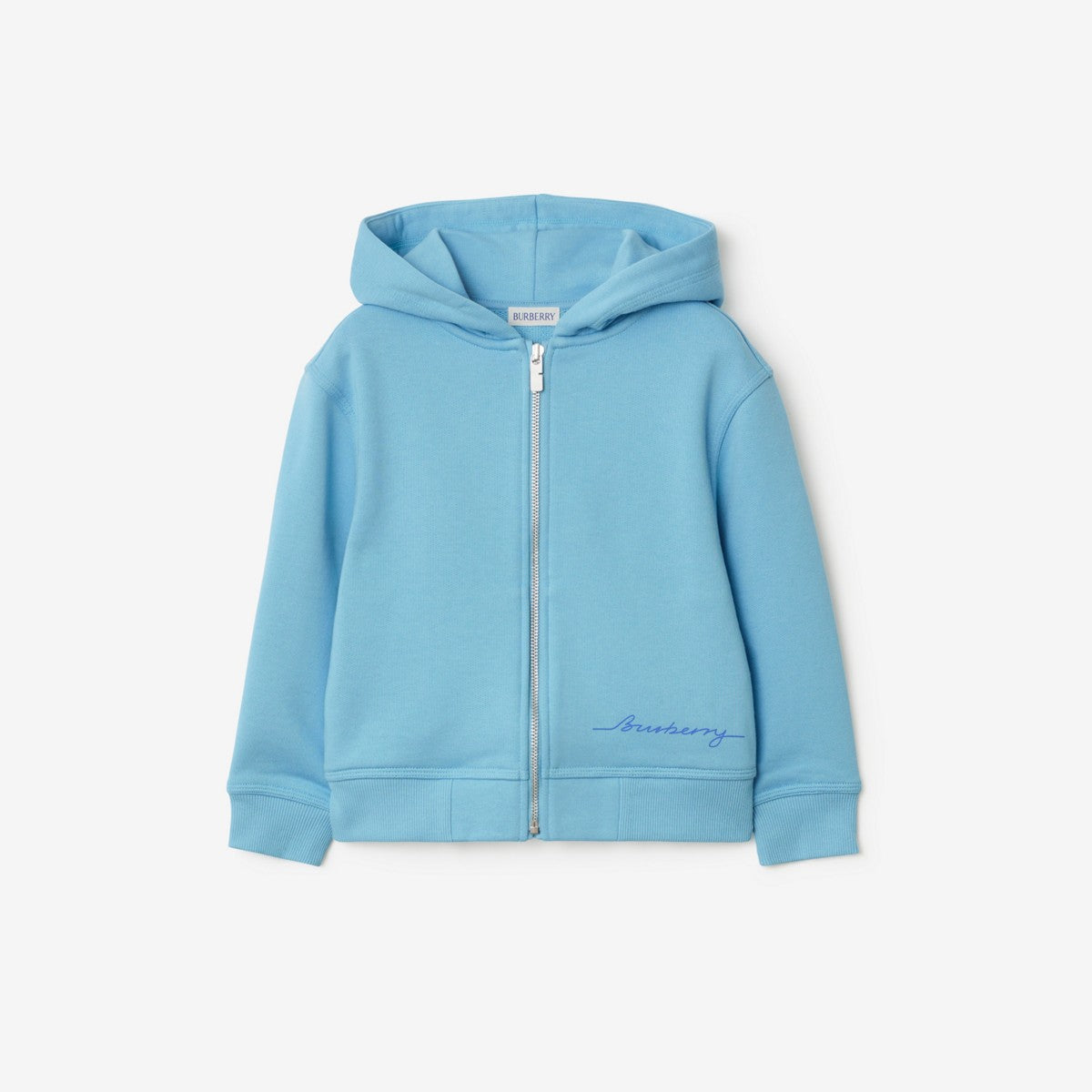 Burberry Childrens Cotton Zip Hoodie