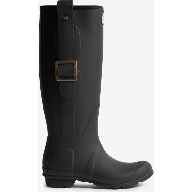 Hunter Women's Original Tall Exaggerated Buckle Rubber Wellies - UK 3