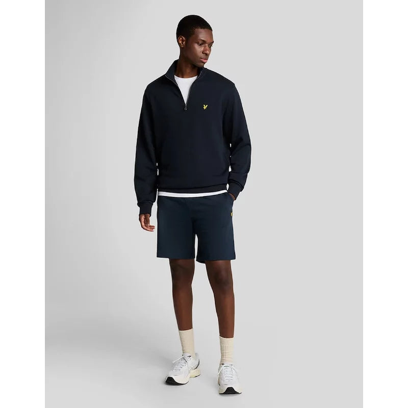 Lyle and Scott Lyle And Scott Men's Slub Shorts - Navy - Size: 35/34/32