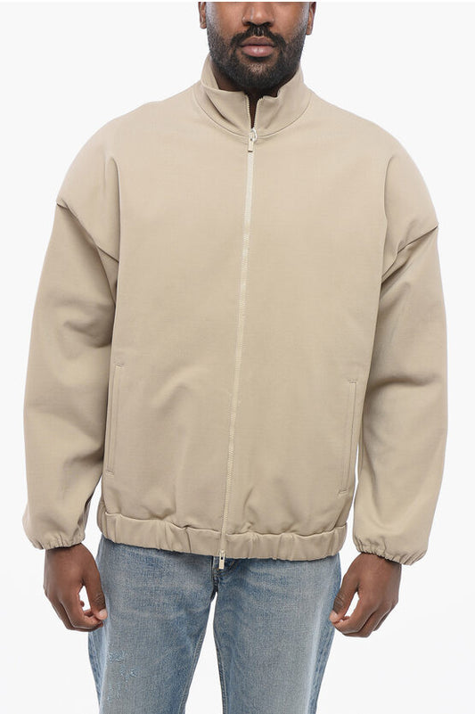 Fear Of God Viscose Blend ETERNAL Bomber Jacket with Embossed Detail size M
